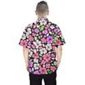 Flowers Floral Pattern Digital Texture Beautiful Men s Hawaii Shirt View2