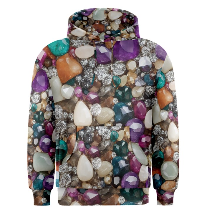 Seamless Texture Gems Diamonds Rubies Decorations Crystals Seamless Beautiful Shiny Sparkle Repetiti Men s Core Hoodie