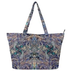 Alfabeto Full Print Shoulder Bag by kaleidomarblingart