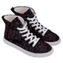 FusionVibrance Abstract Design Women s Hi-Top Skate Sneakers View3