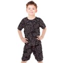 FusionVibrance Abstract Design Kids  T-Shirt and Shorts Set View1