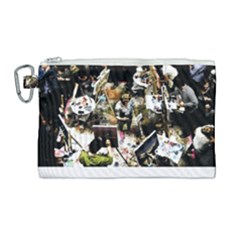 Yb 2vvvvv Zazzle - Digital Postcard - Front Canvas Cosmetic Bag (large)