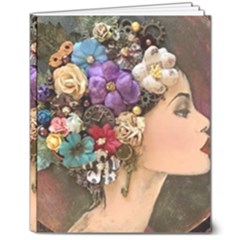 Garden Princess 8  X 10  Softcover Notebook by CKArtCreations