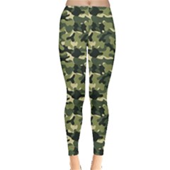 Camouflage Pattern Everyday Leggings  by goljakoff