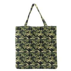 Camouflage Pattern Grocery Tote Bag by goljakoff