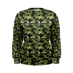 Camouflage Pattern Women s Sweatshirt