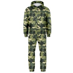 Camouflage Pattern Hooded Jumpsuit (men)