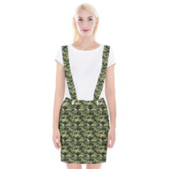 Camouflage Pattern Braces Suspender Skirt by goljakoff