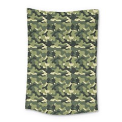 Camouflage Pattern Small Tapestry