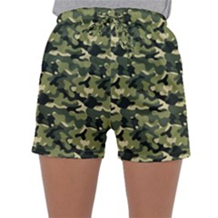 Camouflage Pattern Sleepwear Shorts by goljakoff