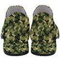 Camouflage pattern Women Slip On Heel Loafers View4