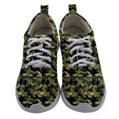 Camouflage Pattern Women Athletic Shoes by goljakoff