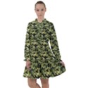 Camouflage pattern All Frills Chiffon Dress View1