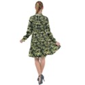 Camouflage pattern All Frills Chiffon Dress View2