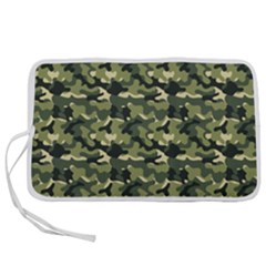 Camouflage Pattern Pen Storage Case (l) by goljakoff