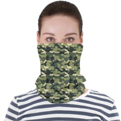 Camouflage Pattern Face Seamless Bandana (adult) by goljakoff