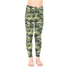 Camouflage Pattern Kids  Classic Winter Leggings