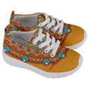 Mandala orange Kids  Lightweight Sports Shoes View3