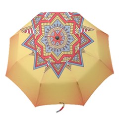 Mandala Sun Folding Umbrellas by goljakoff