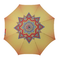 Mandala Sun Golf Umbrellas by goljakoff