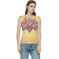 Mandala Sun Women s Raglan Cap Sleeve T-shirt by goljakoff