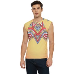 Mandala Sun Men s Raglan Cap Sleeve T-shirt by goljakoff