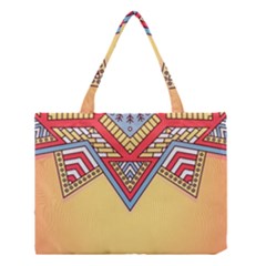 Mandala Sun Medium Tote Bag by goljakoff