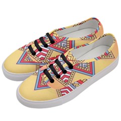 Mandala Sun Women s Classic Low Top Sneakers by goljakoff