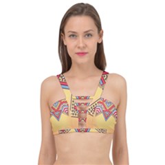 Mandala Sun Cage Up Bikini Top by goljakoff