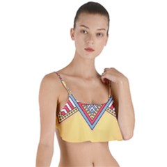 Mandala Sun Layered Top Bikini Top  by goljakoff