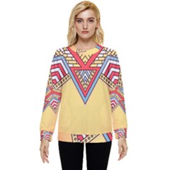 Mandala Sun Hidden Pocket Sweatshirt