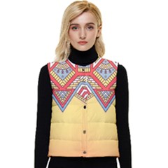 Mandala Sun Women s Button Up Puffer Vest