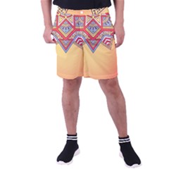 Mandala Sun Men s Pocket Shorts by goljakoff