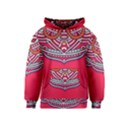 Mandala red Kids  Pullover Hoodie View1