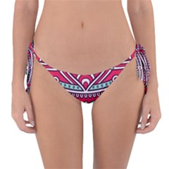 Mandala Red Reversible Bikini Bottoms by goljakoff