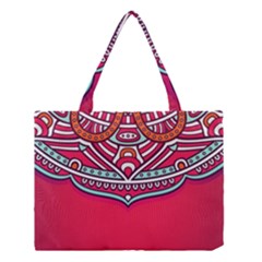 Mandala Red Medium Tote Bag by goljakoff