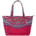 Mandala red Back Pocket Shoulder Bag  View1