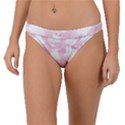 Hello Kitty Pattern, Hello Kitty, Child, White, Cat, Pink, Animal Band Bikini Bottoms View1