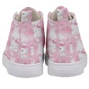 Hello Kitty Pattern, Hello Kitty, Child, White, Cat, Pink, Animal Kids  Mid-Top Canvas Sneakers View4