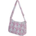 Hello Kitty Pattern, Hello Kitty, Child, White, Cat, Pink, Animal Zip Up Shoulder Bag View2