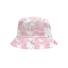 Hello Kitty Pattern, Hello Kitty, Child, White, Cat, Pink, Animal Inside Out Bucket Hat (kids) by nateshop