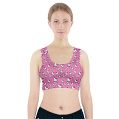 Hello Kitty Pattern, Hello Kitty, Child Sports Bra With Pocket by nateshop