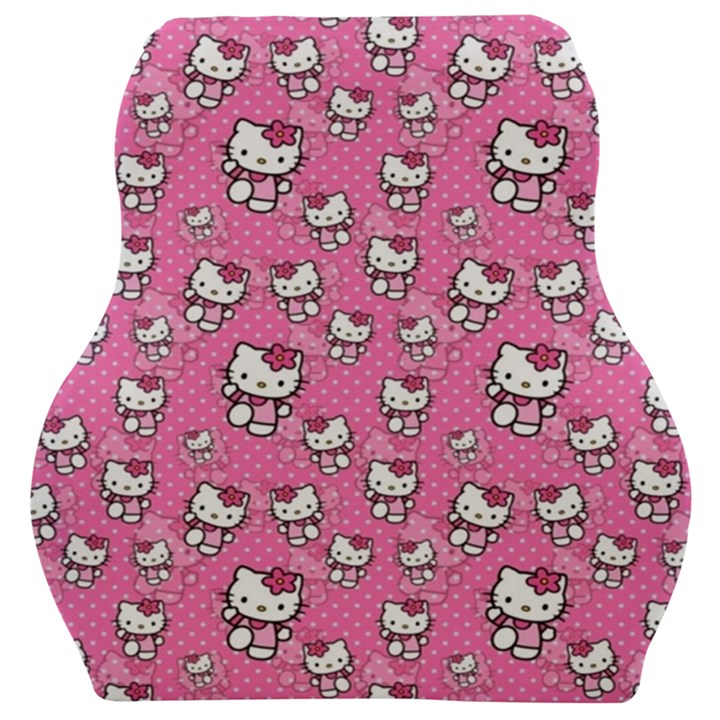 Hello Kitty Pattern, Hello Kitty, Child Car Seat Velour Cushion 