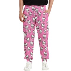 Hello Kitty Pattern, Hello Kitty, Child Men s Elastic Waist Pants by nateshop