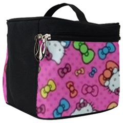 Hello Kitty, Cute, Pattern Make Up Travel Bag (big) by nateshop