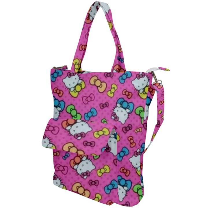 Hello Kitty, Cute, Pattern Shoulder Tote Bag