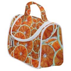 Oranges Patterns Tropical Fruits, Citrus Fruits Satchel Handbag