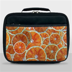 Oranges Patterns Tropical Fruits, Citrus Fruits Lunch Bag by nateshop