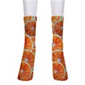 Oranges Patterns Tropical Fruits, Citrus Fruits Crew Socks View1