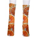 Oranges Patterns Tropical Fruits, Citrus Fruits Crew Socks View2